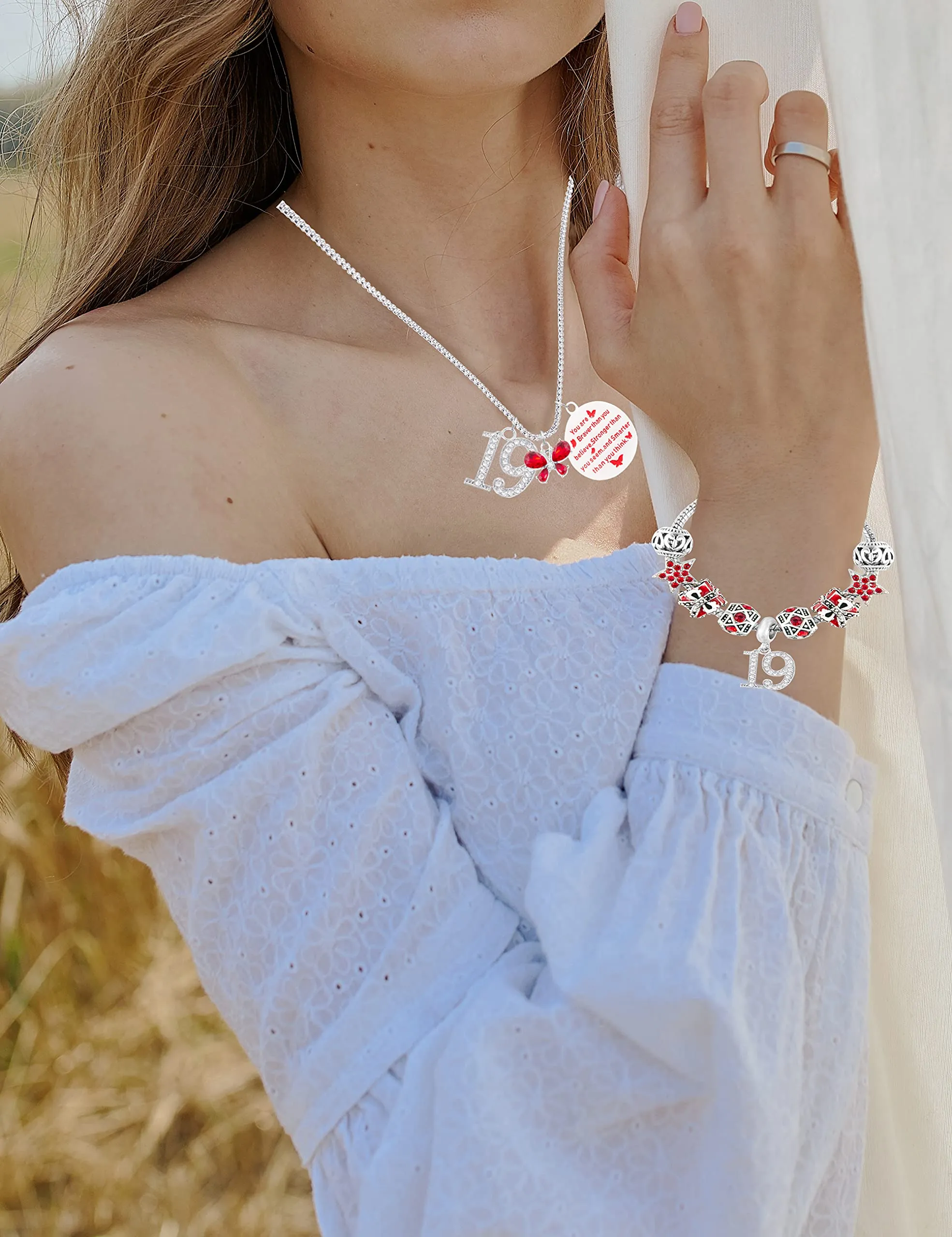 19th Birthday,19 Year Old Birthday,19th Birthday Girl,19th Birthday Bracelet,19th Birthday