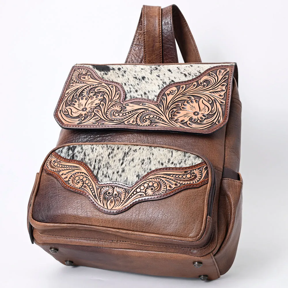 ADBG1165 American Darling Backpack Hand Tooled Hair-On Genuine Leather women bag western handbag purse