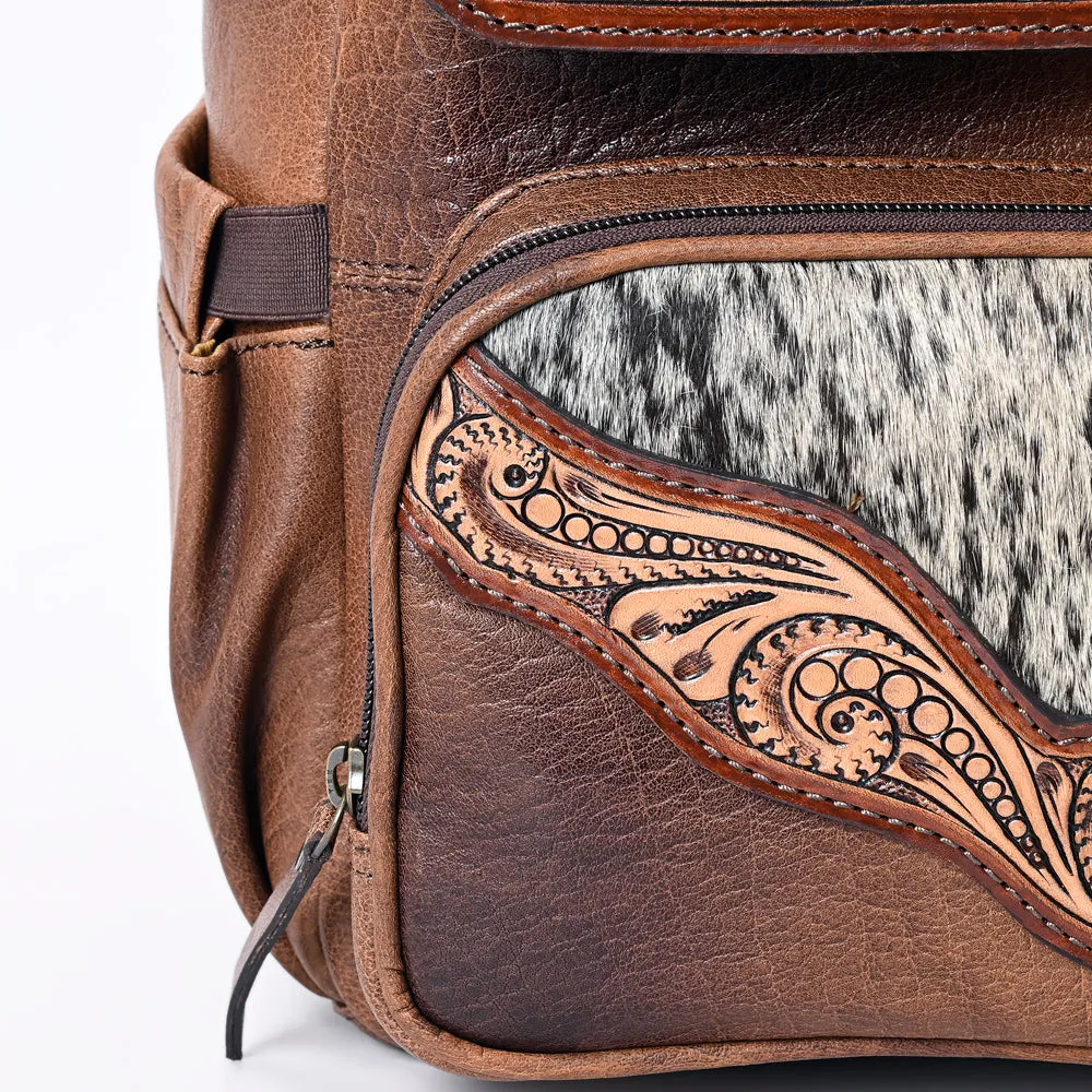 ADBG1165 American Darling Backpack Hand Tooled Hair-On Genuine Leather women bag western handbag purse
