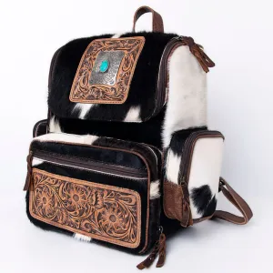 ADBG860A American Darling Hand Tooled Hair On Genuine Leather Women Bag Western Handbag Purse