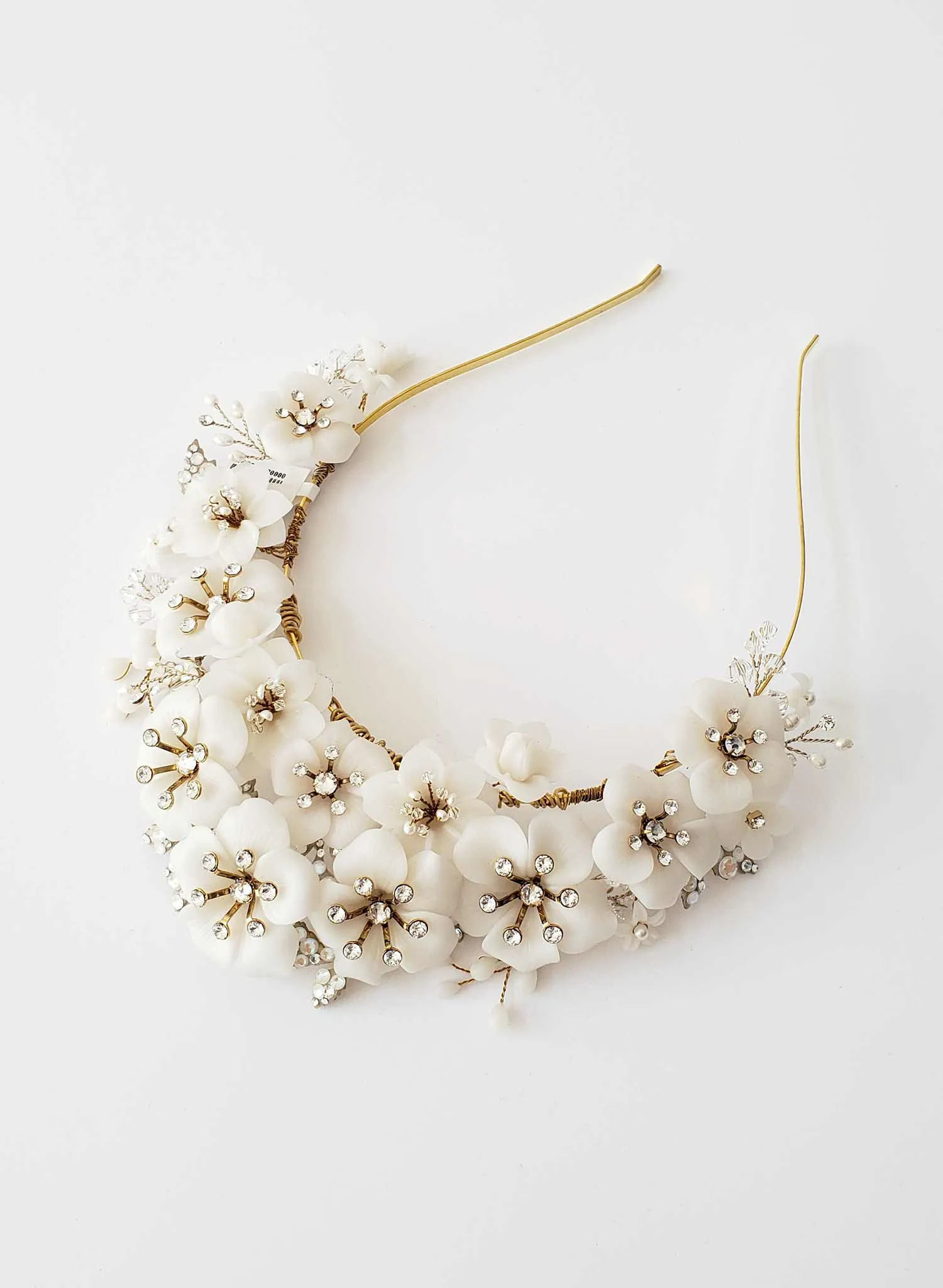 Alabaster flower crown - Style #2010
