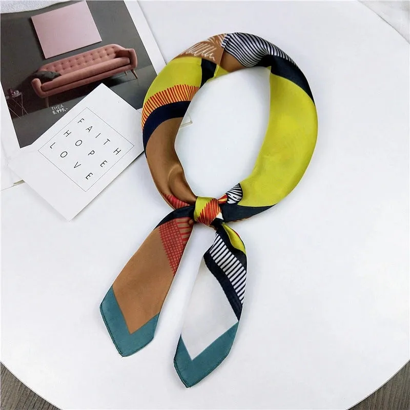 Alloy Korea  Scarf  (1 Scallop Floral Blue)   Nhmn0370-1-scallop-floral-blue