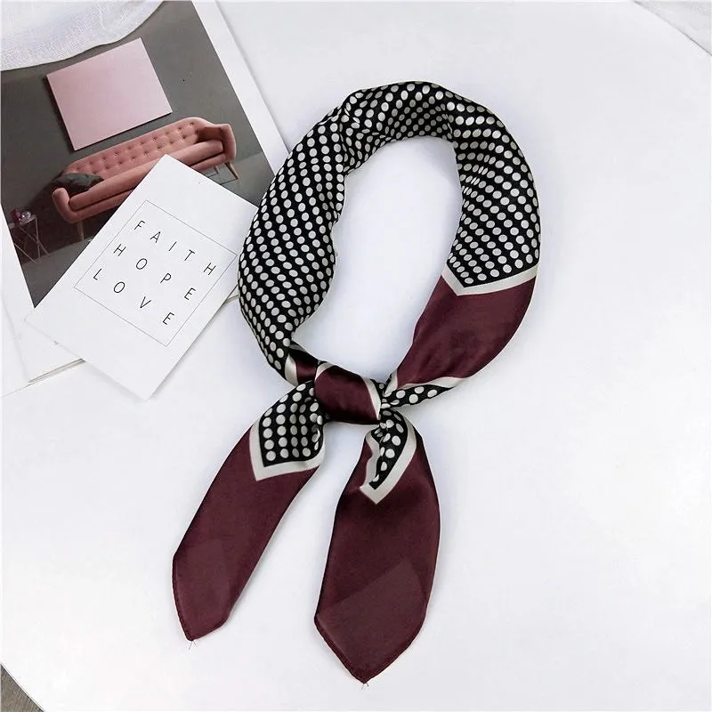 Alloy Korea  Scarf  (1 Scallop Floral Blue)   Nhmn0370-1-scallop-floral-blue