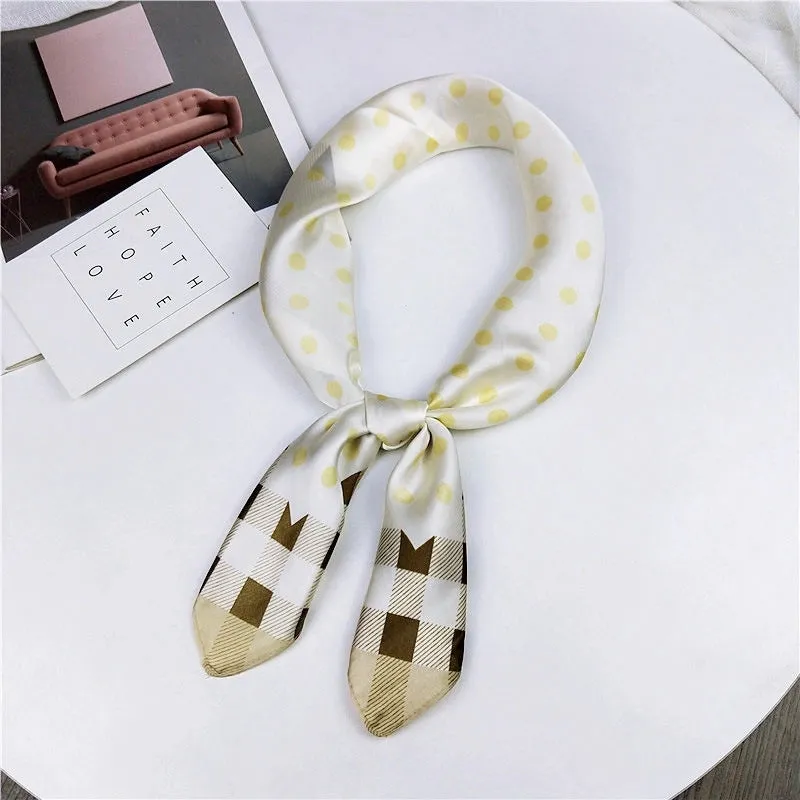 Alloy Korea  Scarf  (1 Scallop Floral Blue)   Nhmn0370-1-scallop-floral-blue