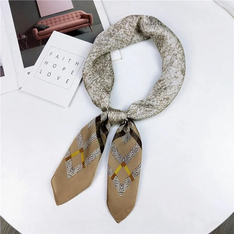 Alloy Korea  Scarf  (1 Scallop Floral Blue)   Nhmn0370-1-scallop-floral-blue