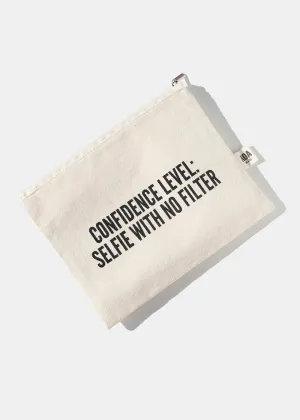 AOA Canvas Pouch- Confidence Level