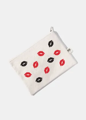 AOA Canvas Pouch - Lips