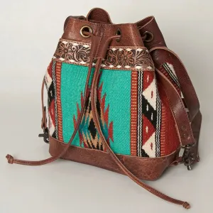 Apple Valley Western Leather Backpack