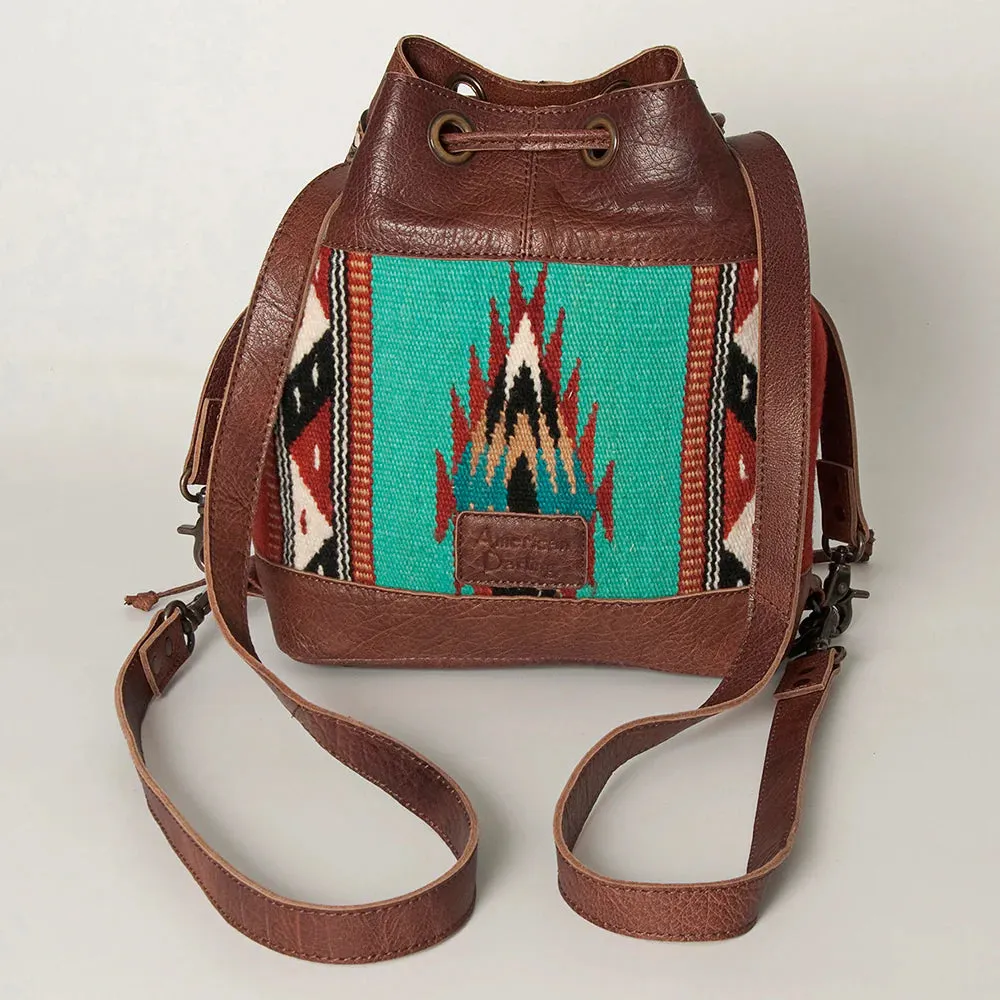 Apple Valley Western Leather Backpack