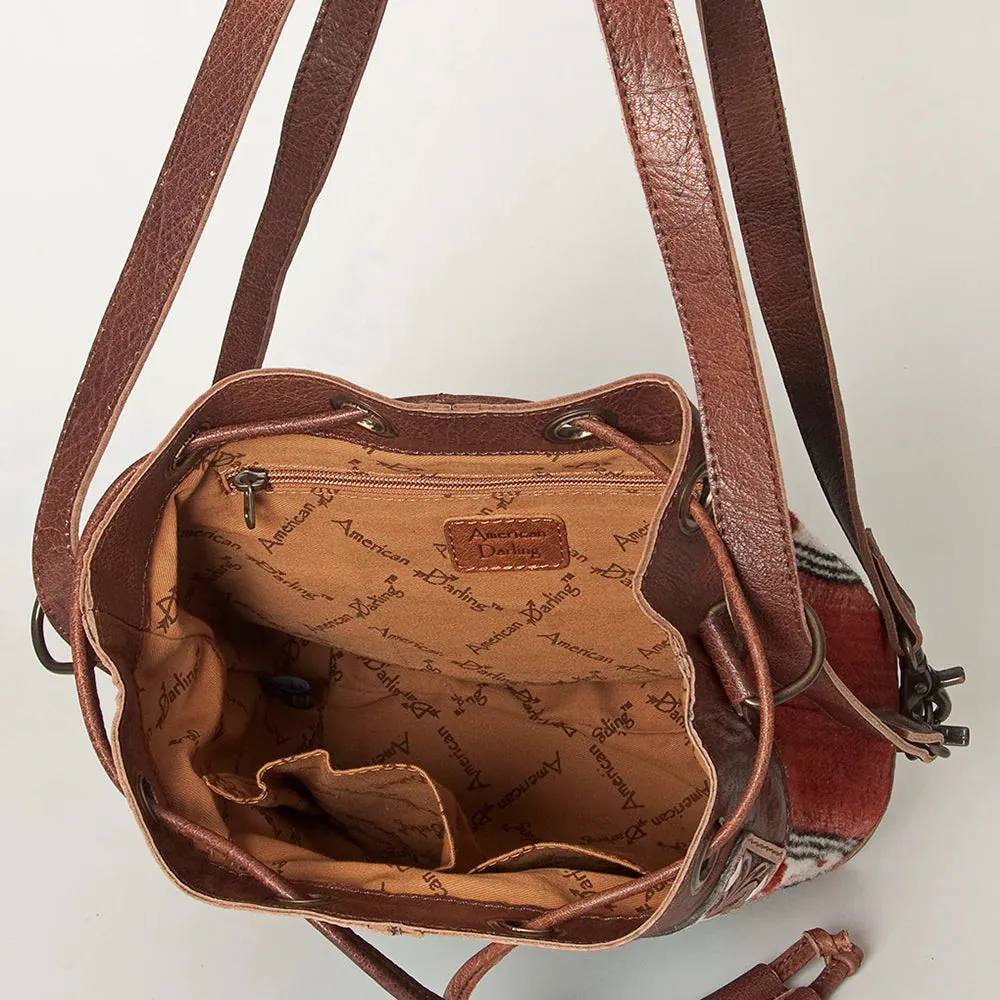 Apple Valley Western Leather Backpack