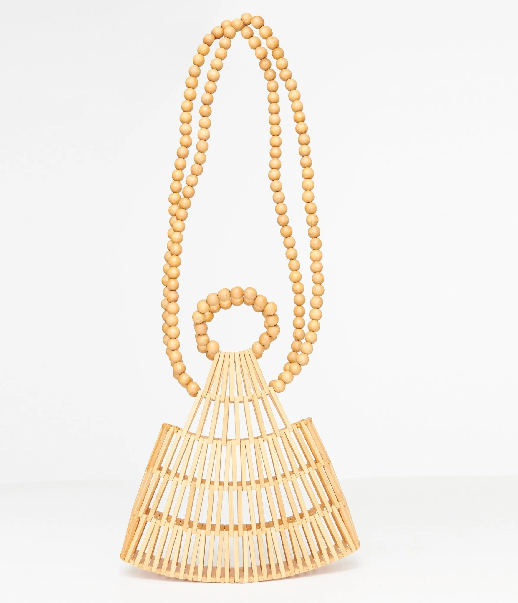 Bamboo Beaded Handbag