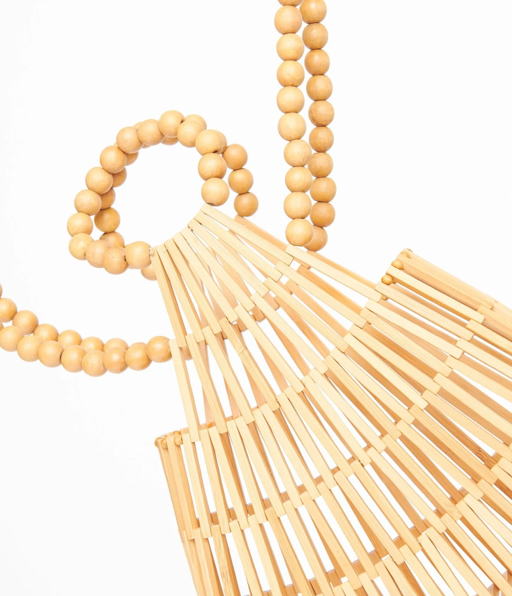 Bamboo Beaded Handbag