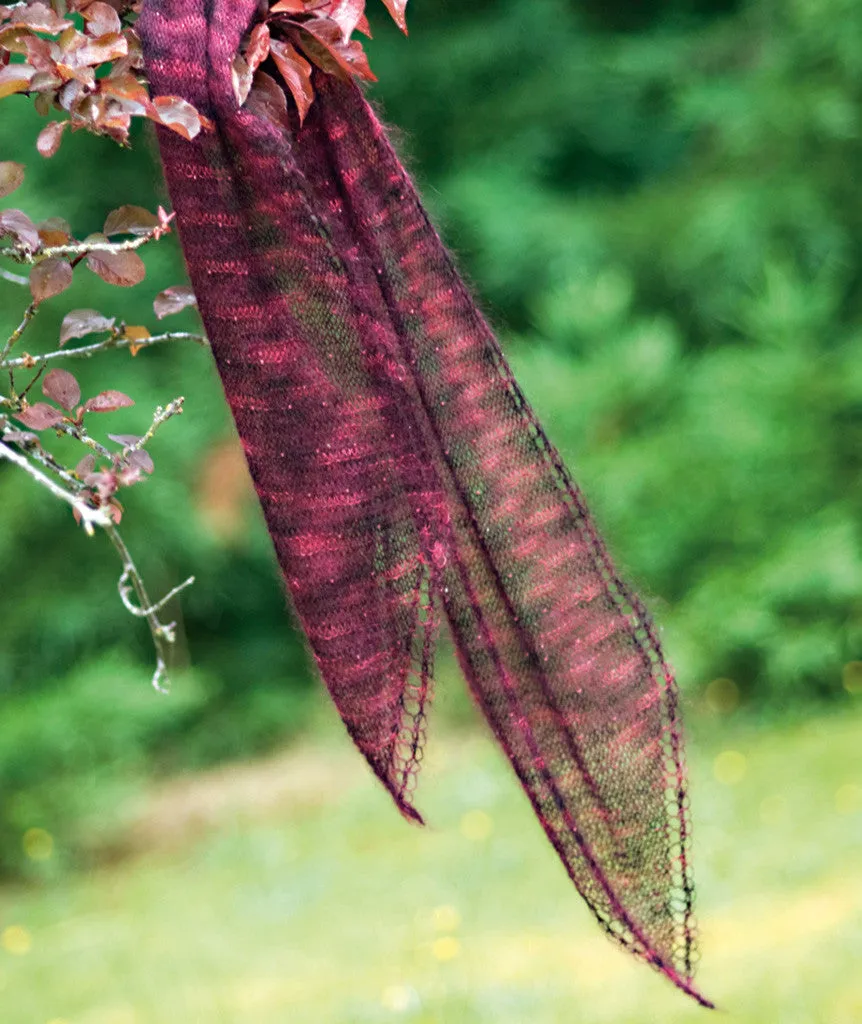 Beaded Mohair Scarf Pattern