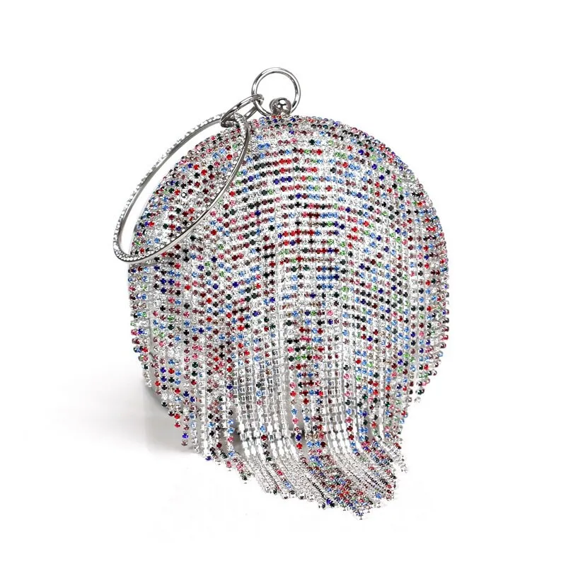 Bejeweled Rhinestone Evening Clutch Handbags