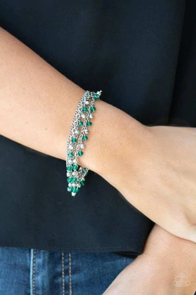Cash Confidence Green Bracelet - Paparazzi Accessories