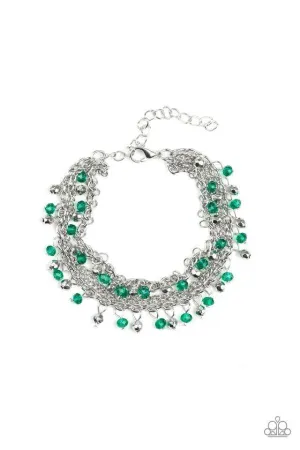 Cash Confidence Green Bracelet - Paparazzi Accessories