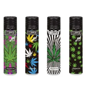 Clipper Jet - Colourful Weed Leaves