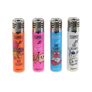 Clipper - Jet flame Lighter - Bad Friends