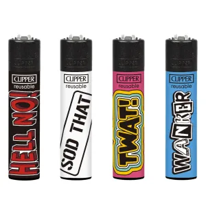 Clipper Lighter - Naughty Words 3