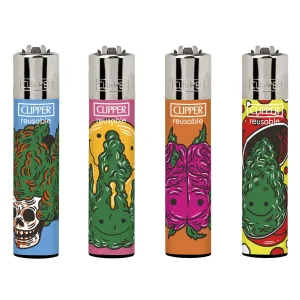 Clipper Lighter - Strange Weed