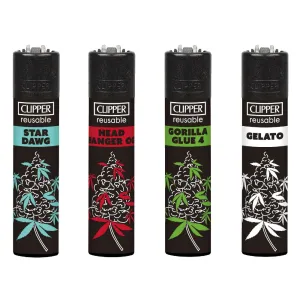 Clipper Lighters - Top Leaves