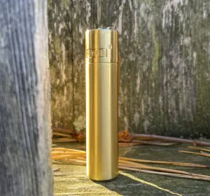 Clipper Metallic Lighter with Box