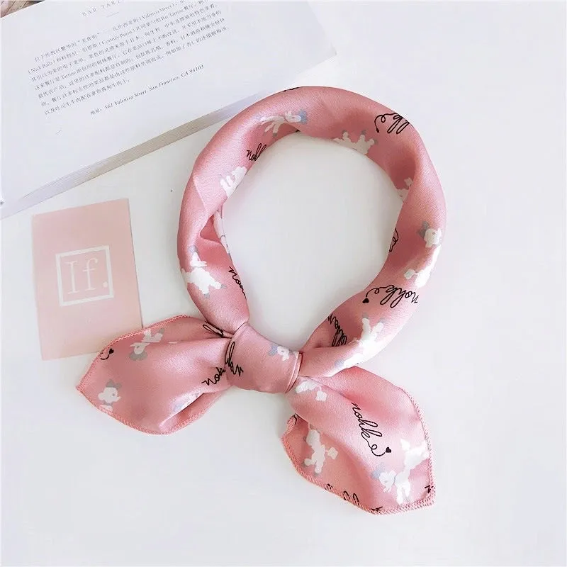 Cloth Korea  Scarf  (1 Cartoon Navy) Nhmn0009-1-cartoon-navy