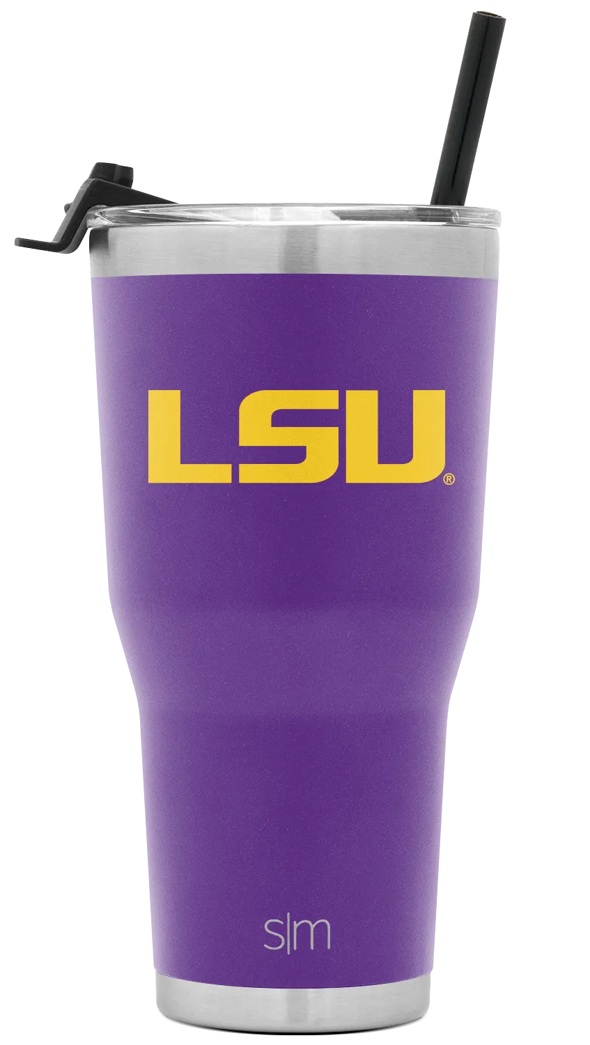 Collegiate Cruiser Tumbler with Flip Lid and Straw
