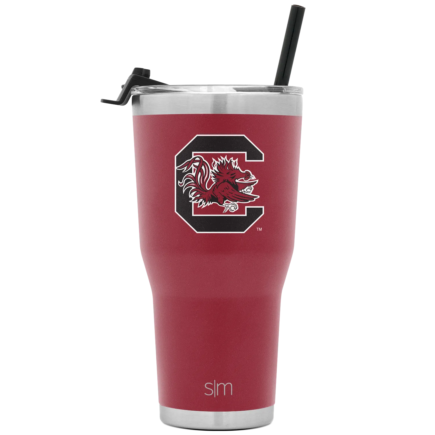 Collegiate Cruiser Tumbler with Flip Lid and Straw