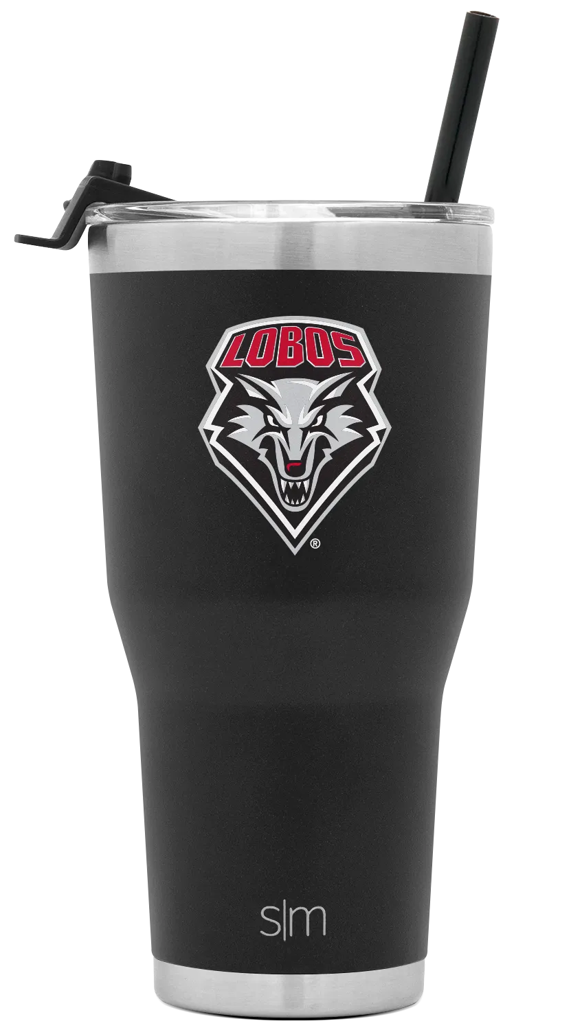 Collegiate Cruiser Tumbler with Flip Lid and Straw
