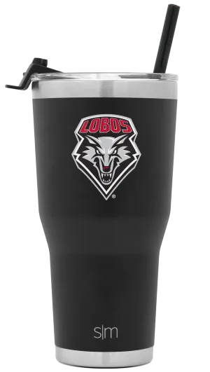Collegiate Cruiser Tumbler with Flip Lid and Straw
