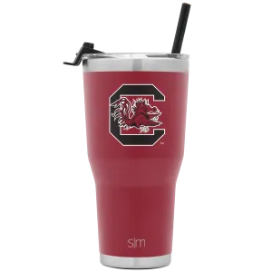 Collegiate Cruiser Tumbler with Flip Lid and Straw
