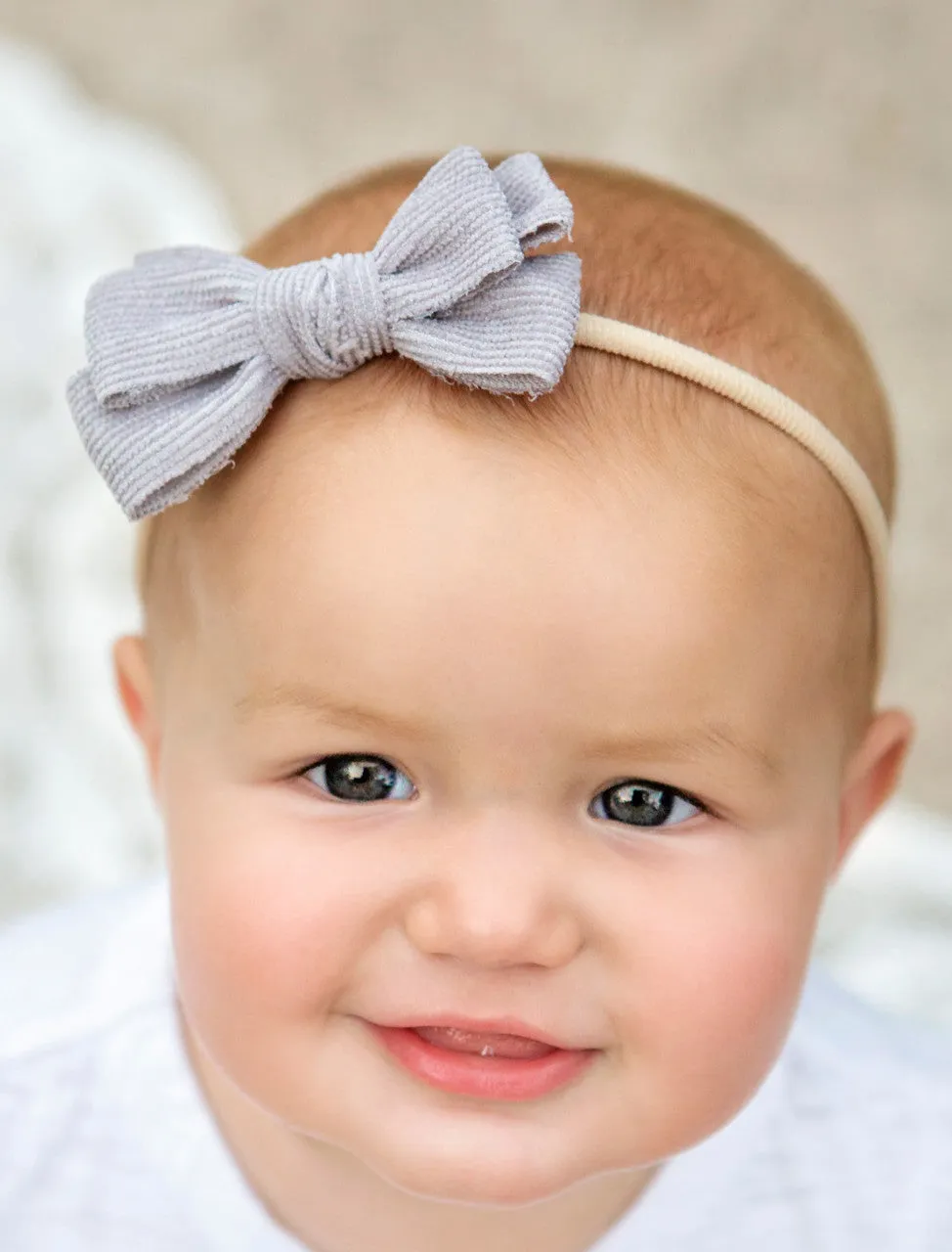 Corduroy Bow Headband