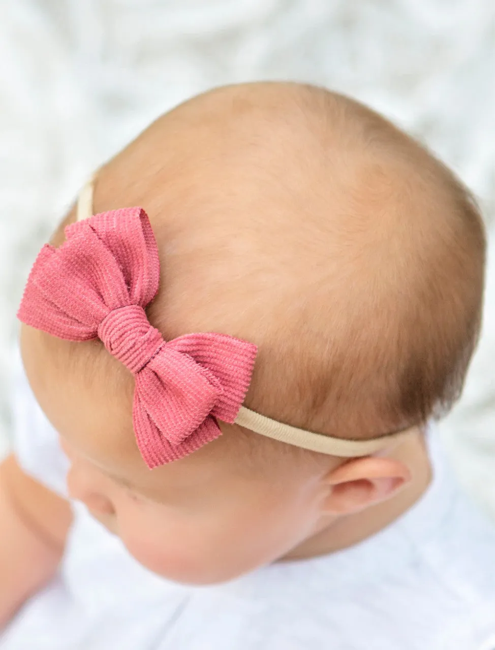 Corduroy Bow Headband
