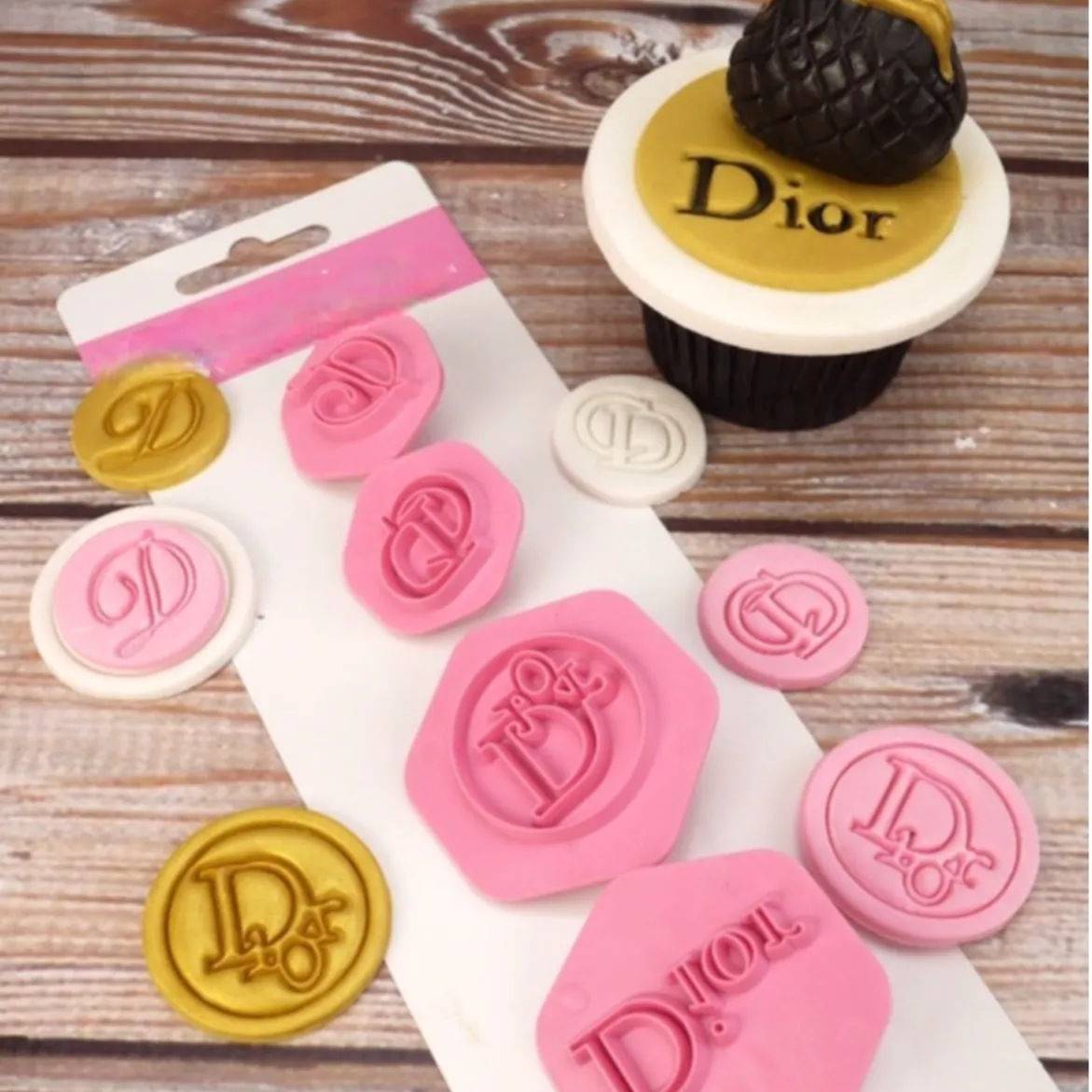 D - Fondant Embosser Stamp 4-Pc. Set