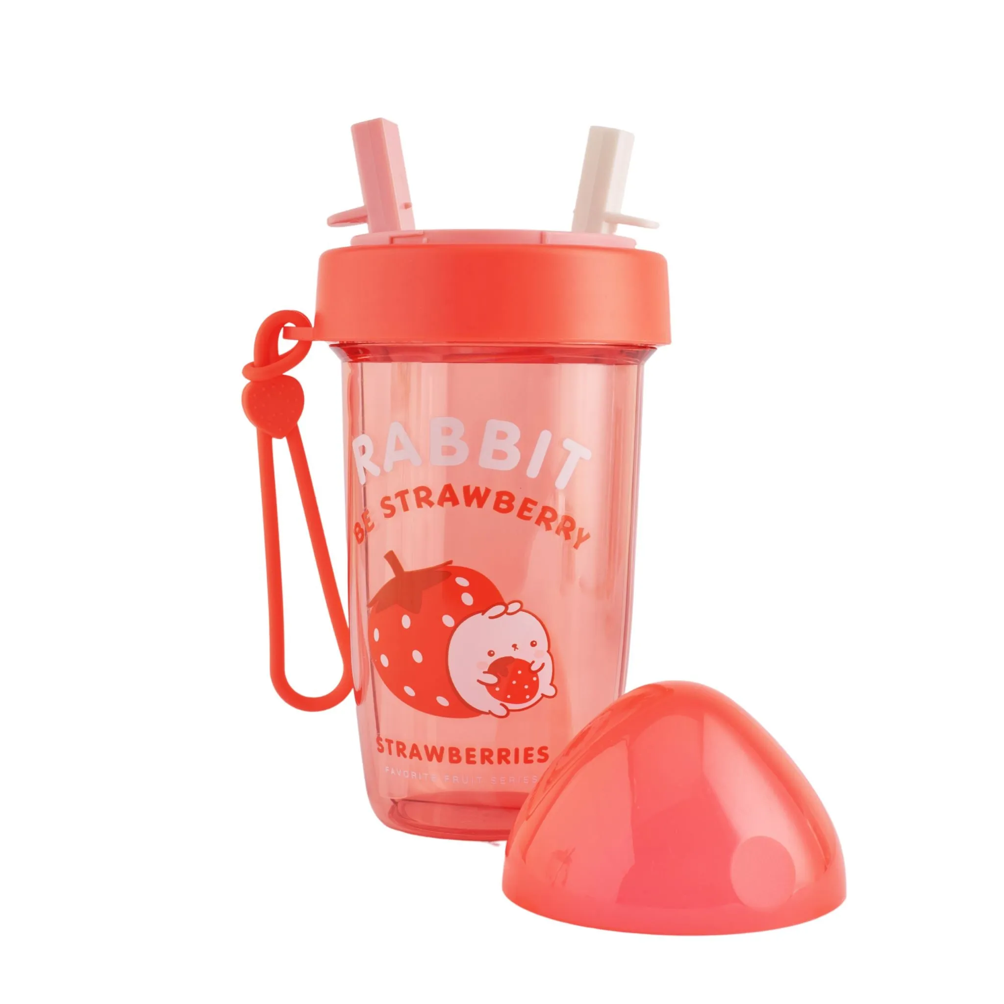 Dual Delight: 2-in-1 Sipper Bottle with Cute Prints