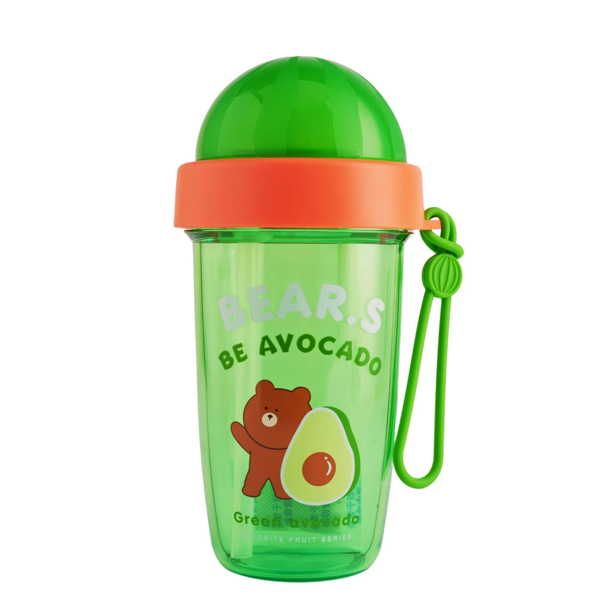 Dual Delight: 2-in-1 Sipper Bottle with Cute Prints