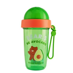 Dual Delight: 2-in-1 Sipper Bottle with Cute Prints