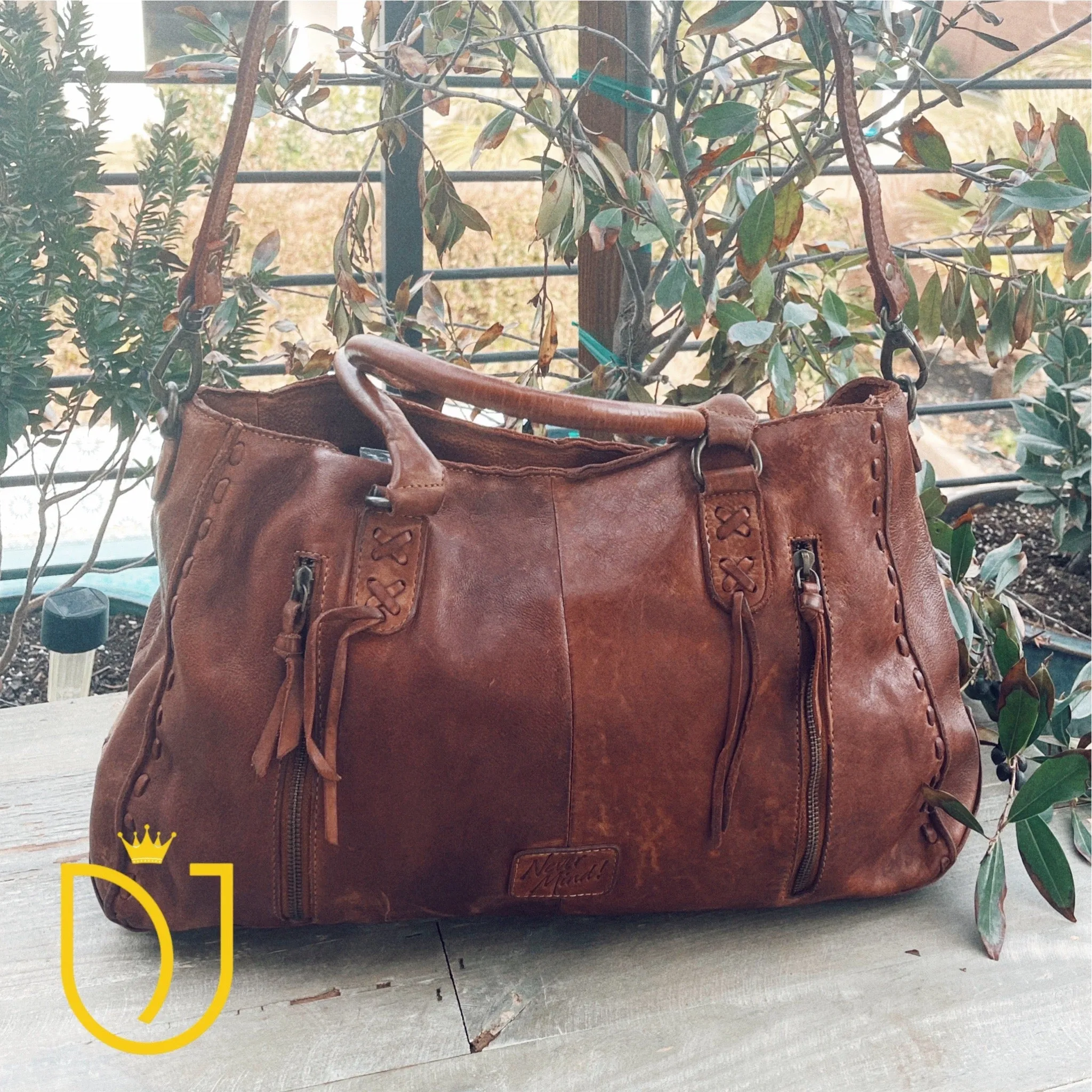 Durango Hills Leather Crossbody Purse