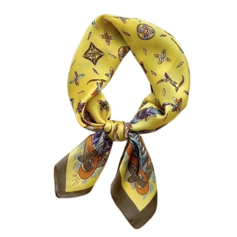 Fashion Small Square Scarves Professional Fashion Thin Scarf