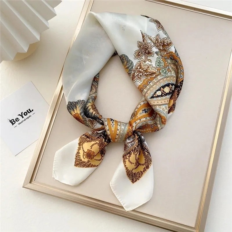 Fashion Small Square Scarves Professional Fashion Thin Scarf