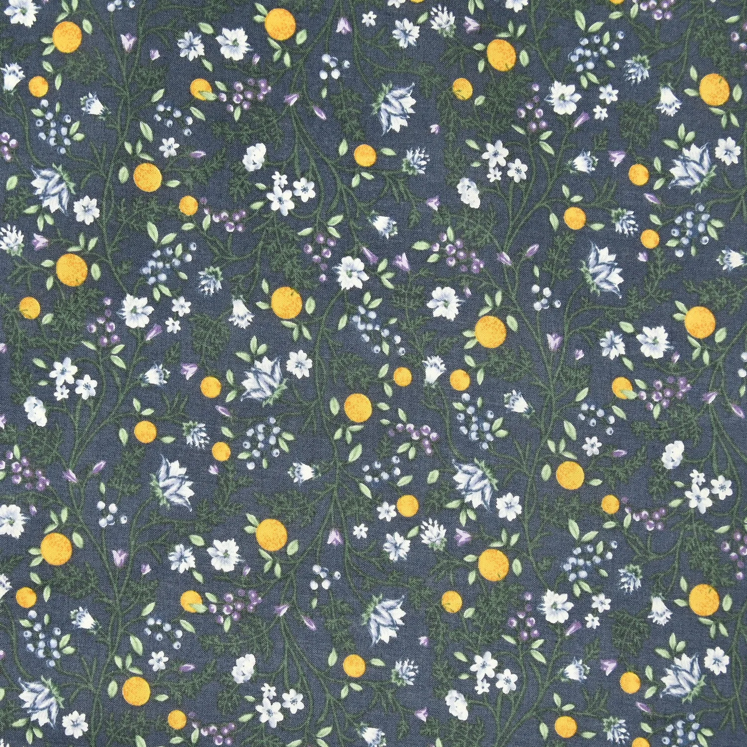Flownny Berry Bloom Cotton Lawn - KOKKA Original Design