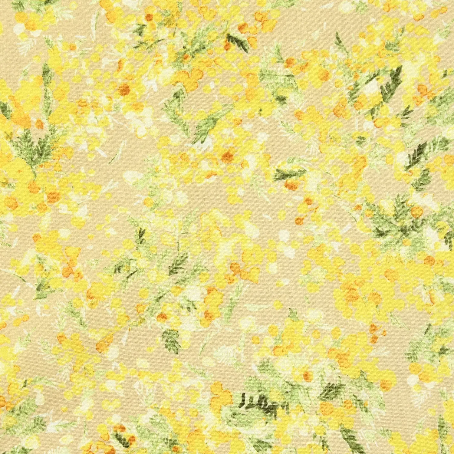 Flownny Mimosa Cotton Lawn - KOKKA Original Design NFA-1030-32