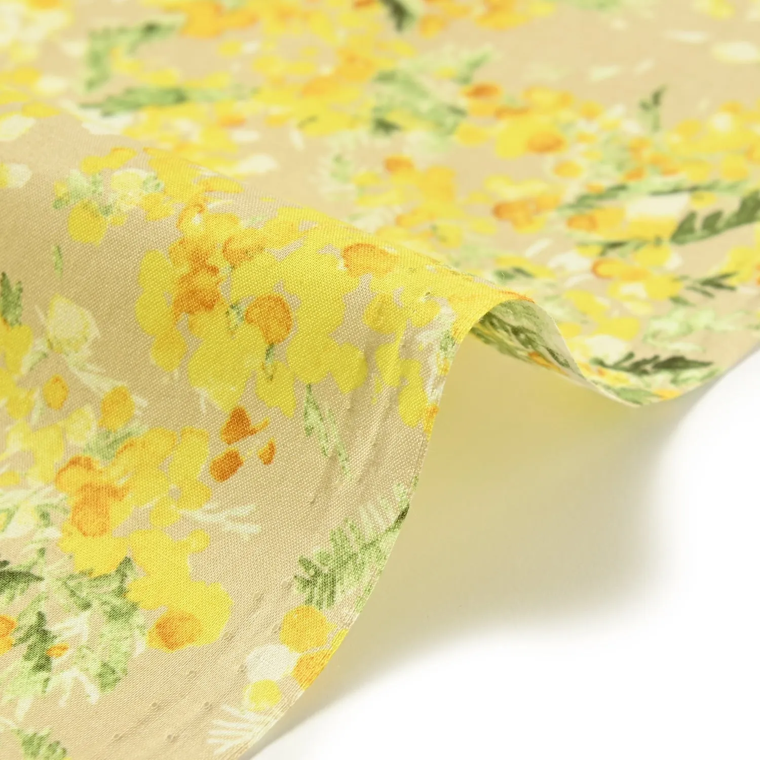 Flownny Mimosa Cotton Lawn - KOKKA Original Design NFA-1030-32