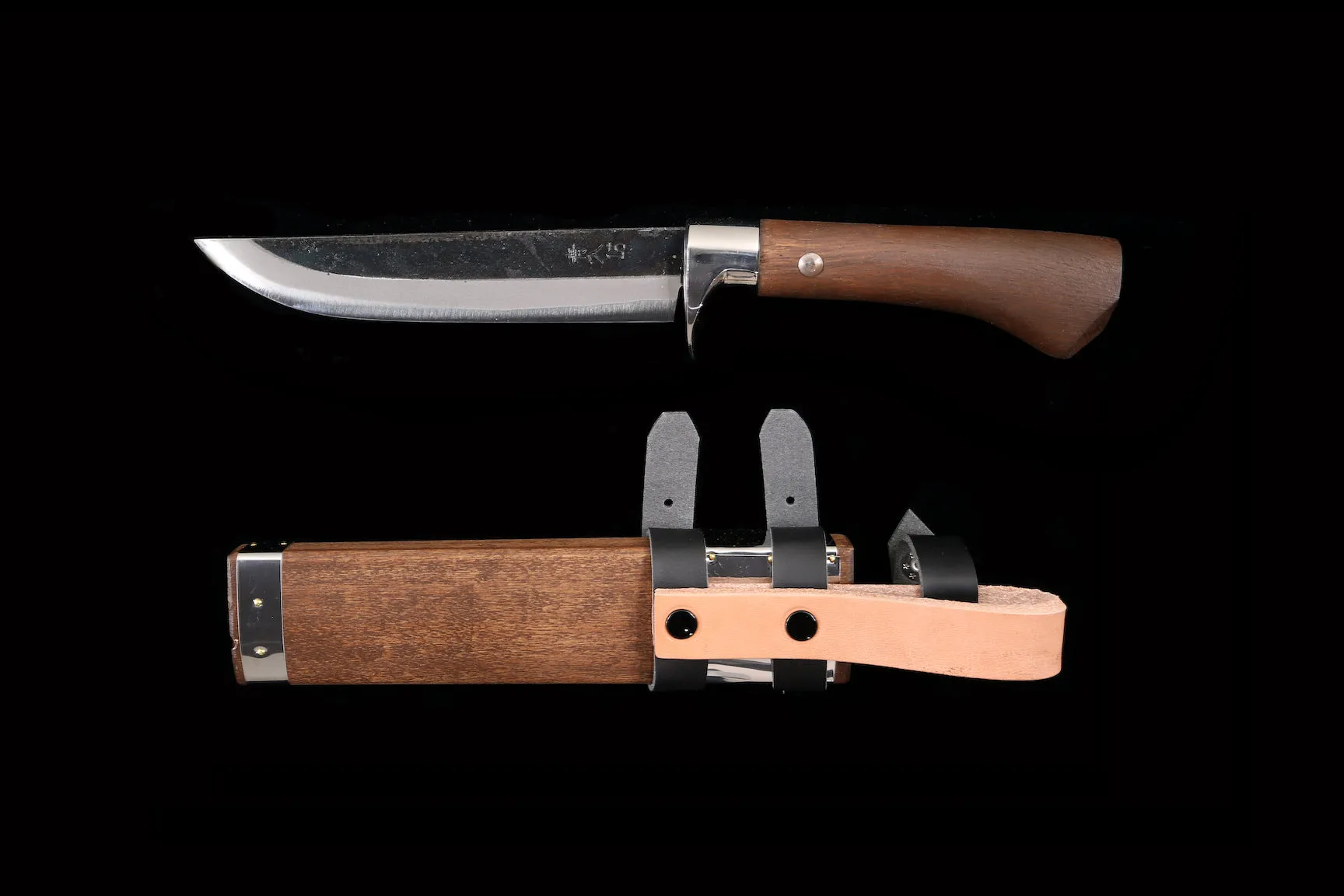 Gesshin Outdoor 150mm Blue #2 Kurouchi Ken-Nata