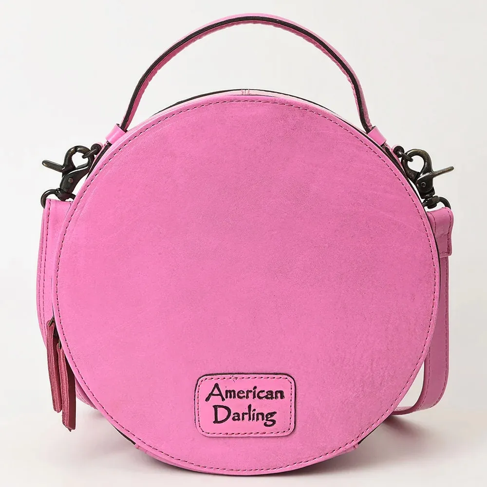 Glad Valley Hand Tooled Leather Canteen Purse