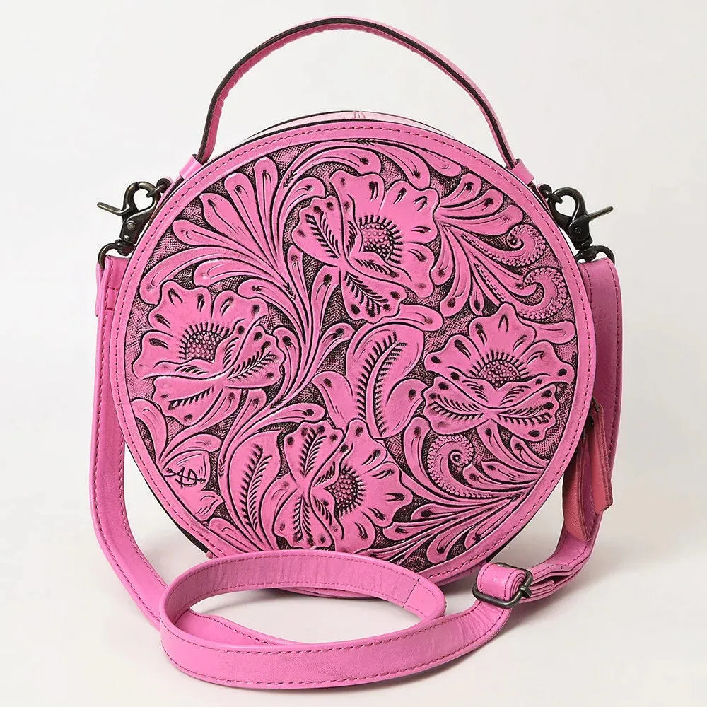 Glad Valley Hand Tooled Leather Canteen Purse