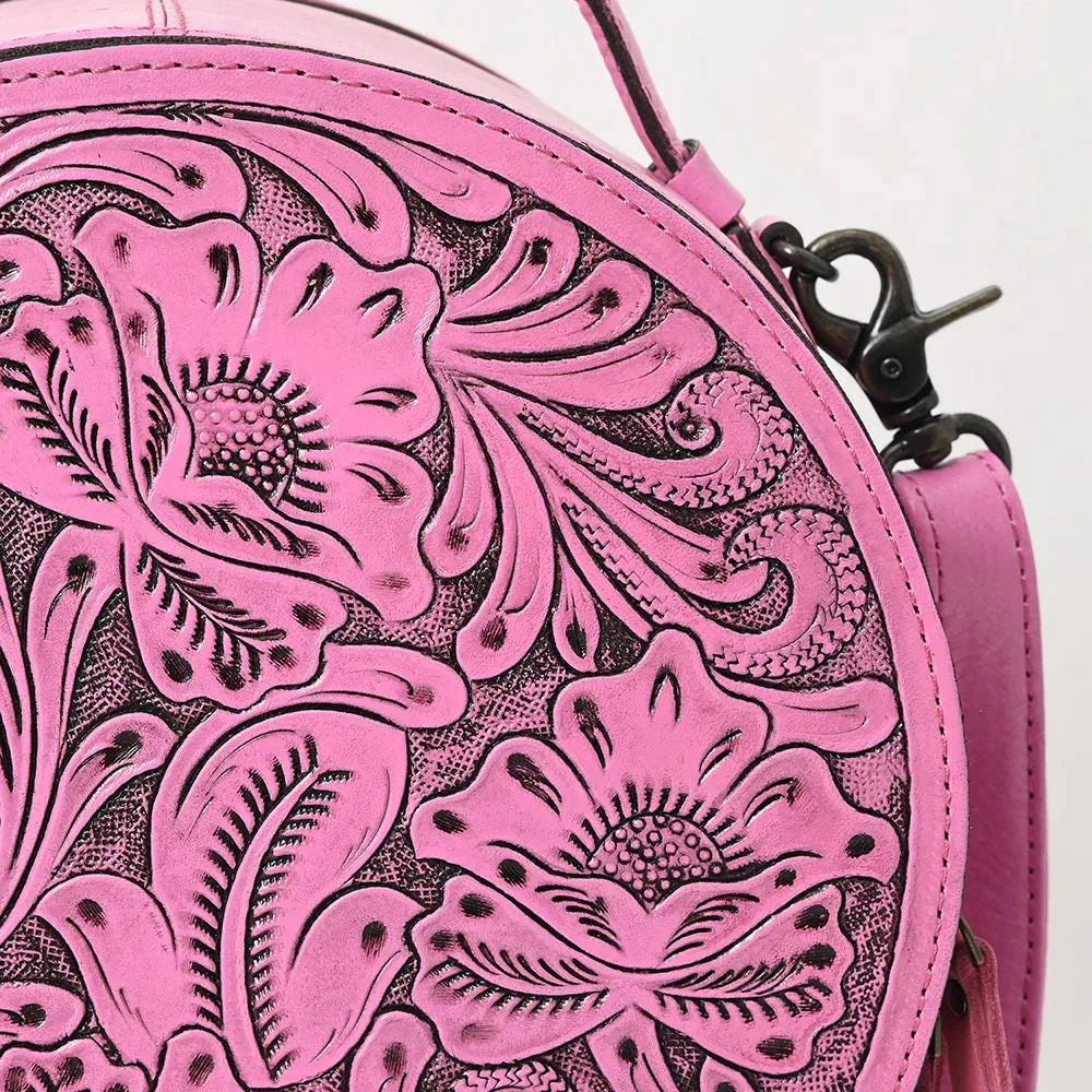 Glad Valley Hand Tooled Leather Canteen Purse