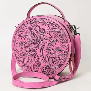 Glad Valley Hand Tooled Leather Canteen Purse