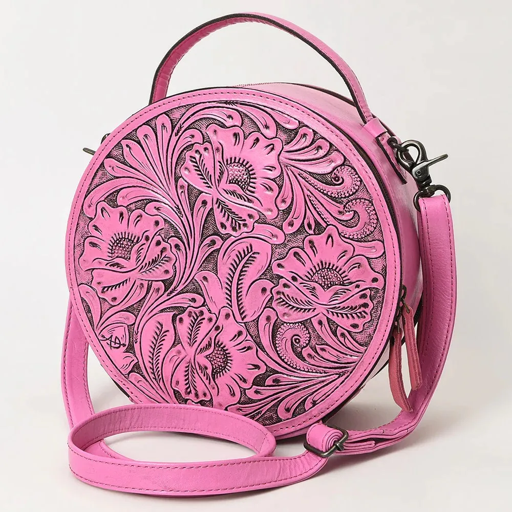 Glad Valley Hand Tooled Leather Canteen Purse